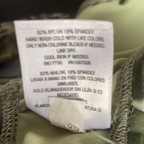 Mossimo Olive Tie Dye Bikini Top - Picture 6 of 7